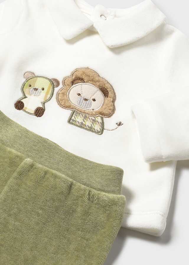 Conj. polaina tundosado cuell