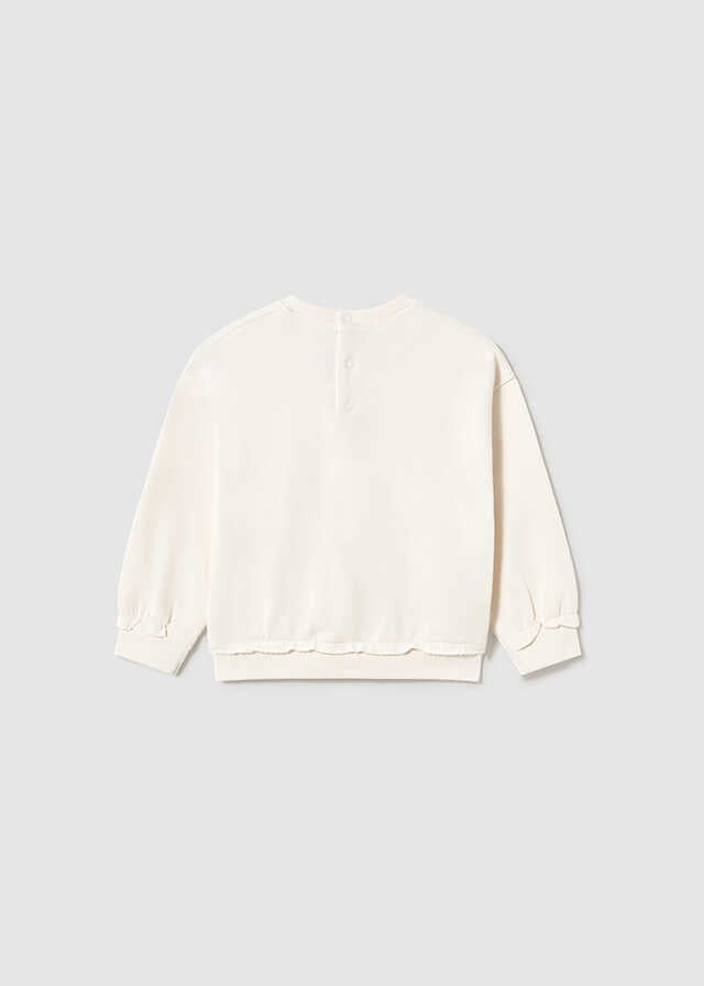 Conj. Pullover bordado y Leggings flared canale