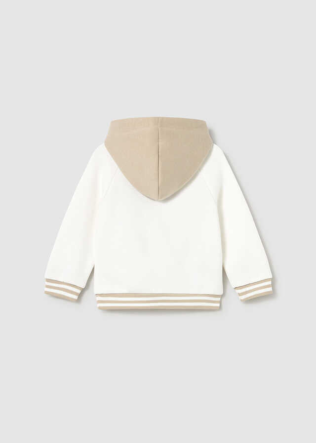 Conj. Pullover capucha y Pantalon punto pana
