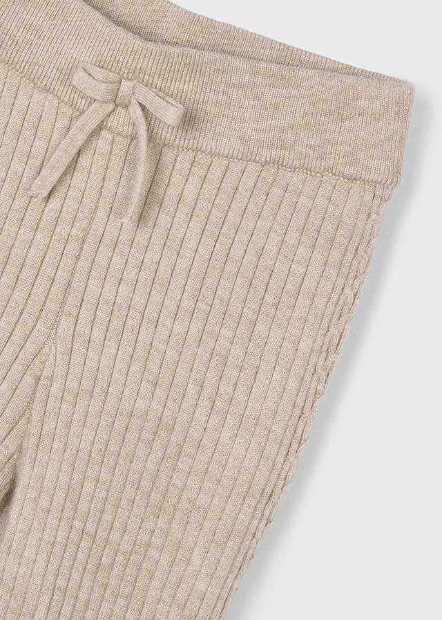 Conj. Pullover combinado borrego y Leggings malla