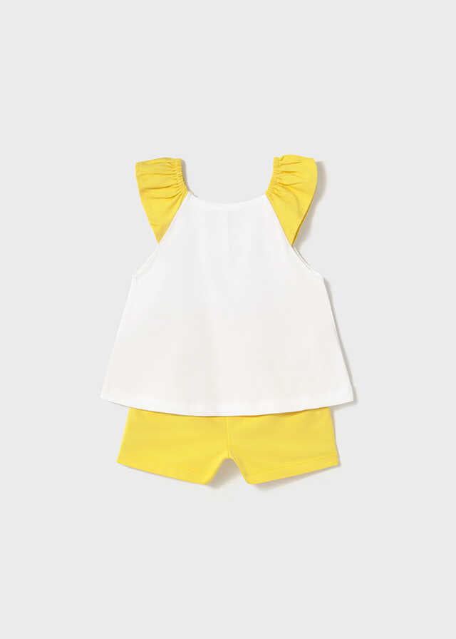 Conj. short aplique