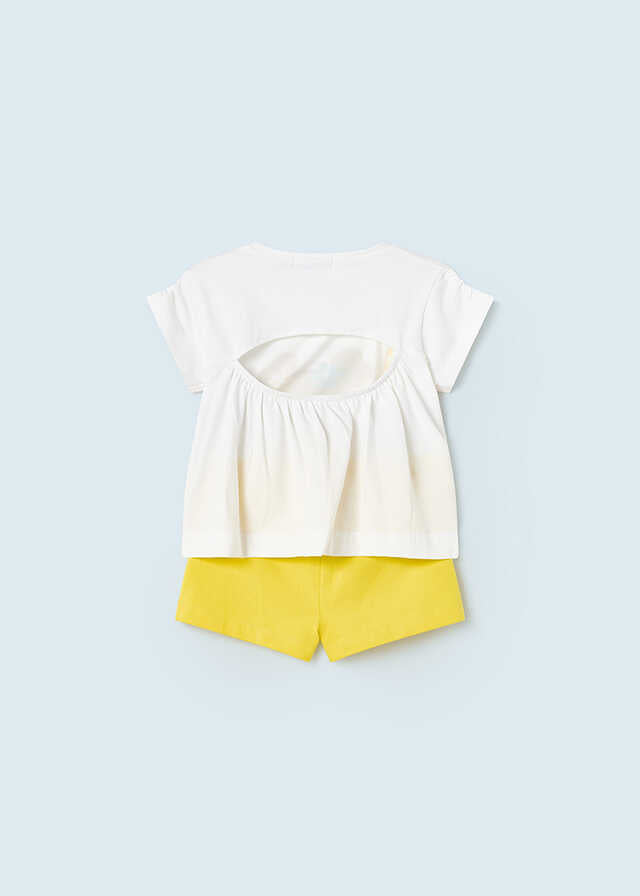 Conj. short apliques