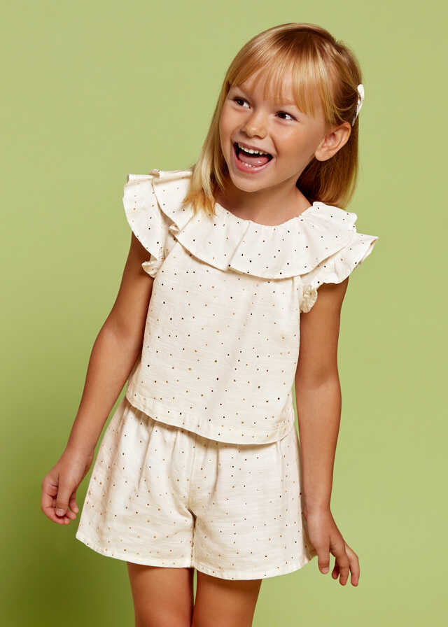 Conj. short puff foil