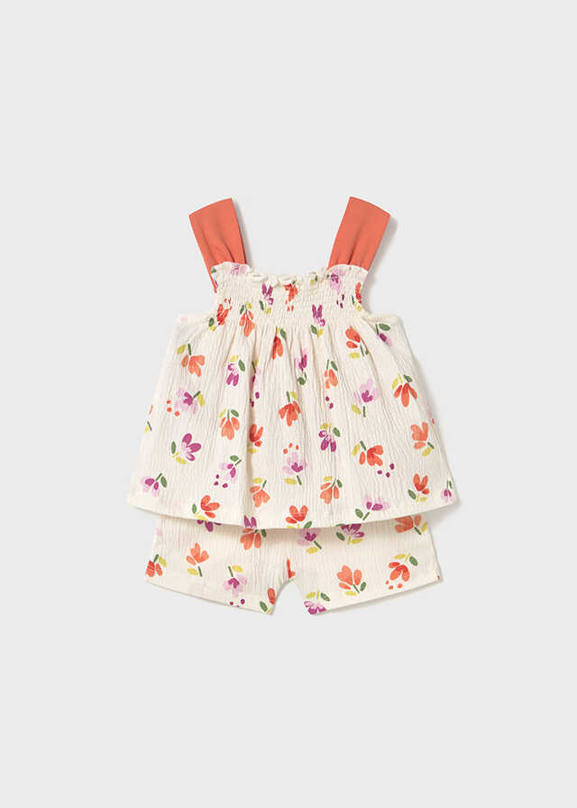 Conj. short punto bambula