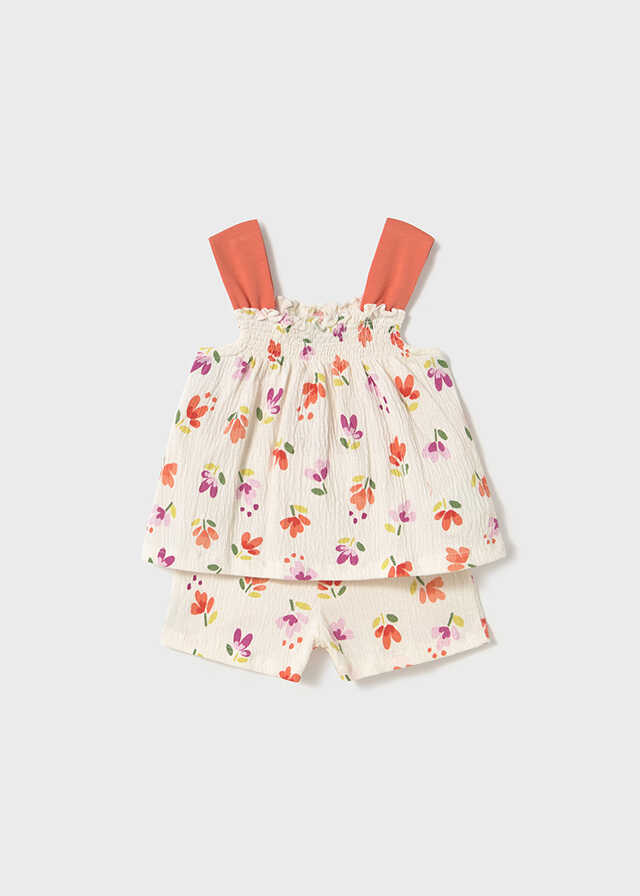 Conj. short punto bambula