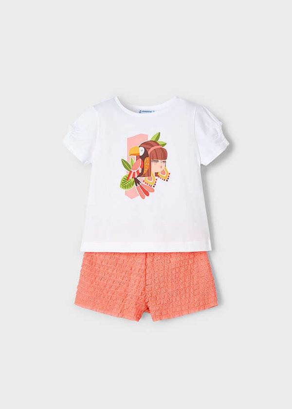 Conj. short punto fantasia