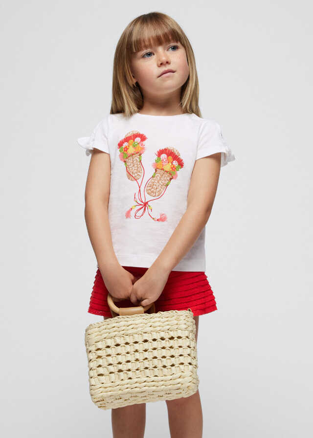 Conj. short volantes