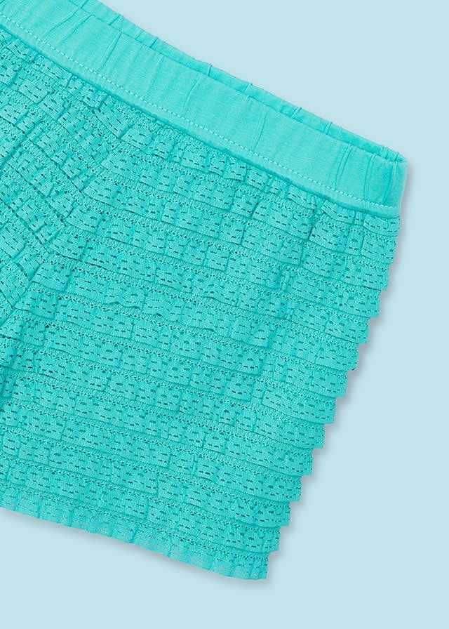 Conj. short volantes