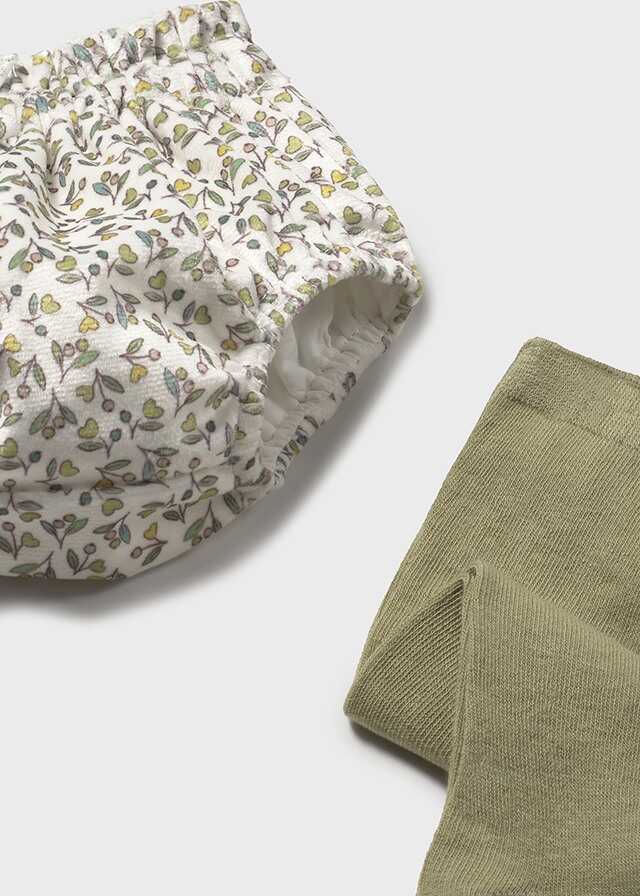 Conj. short y leotardo tricot