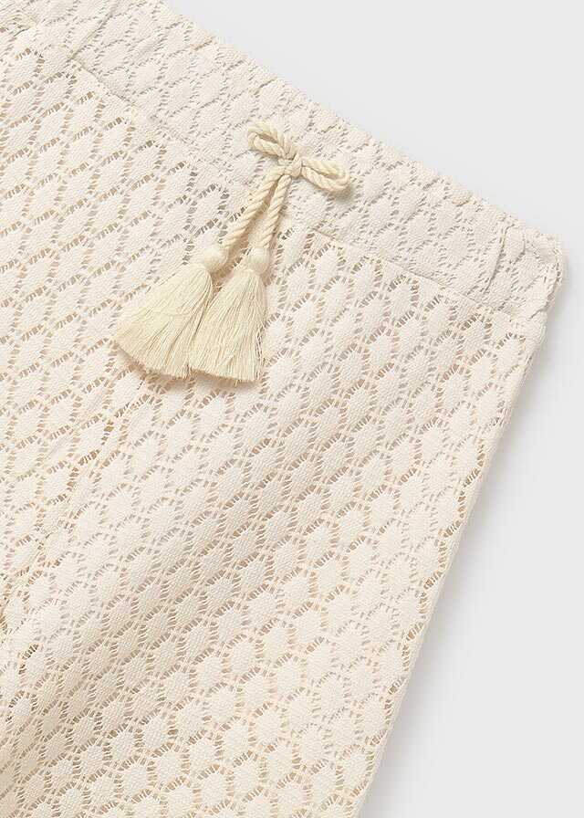 Conj. Top crochet y Pantalon largo punto calado