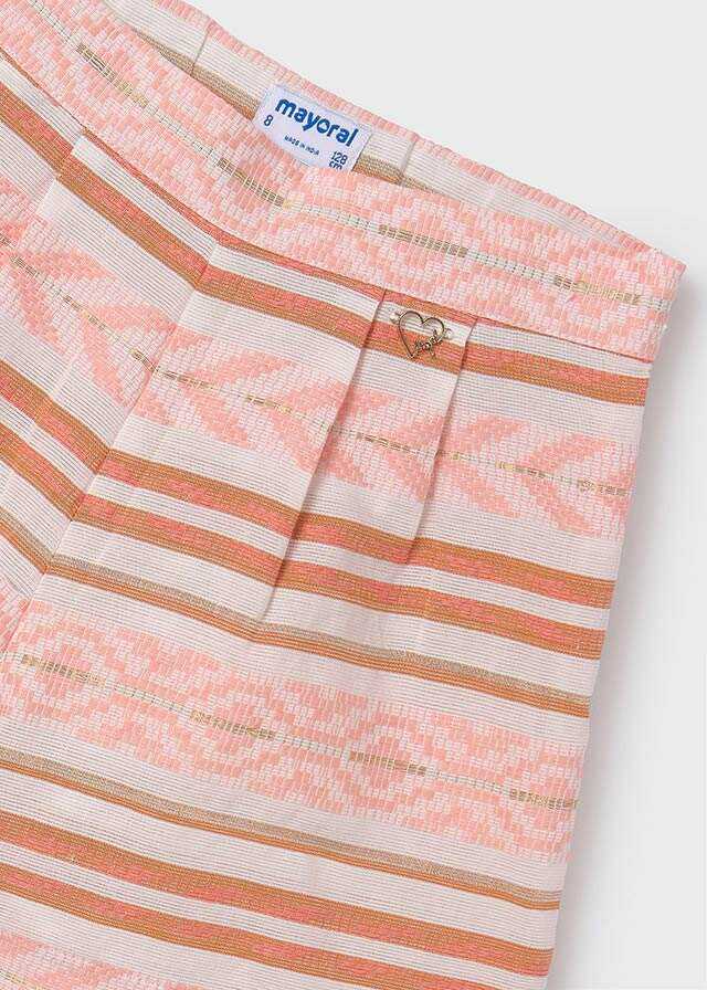Conj. Top y Pantalon corto jacquard
