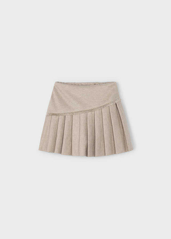 Falda pantalon punto plisada