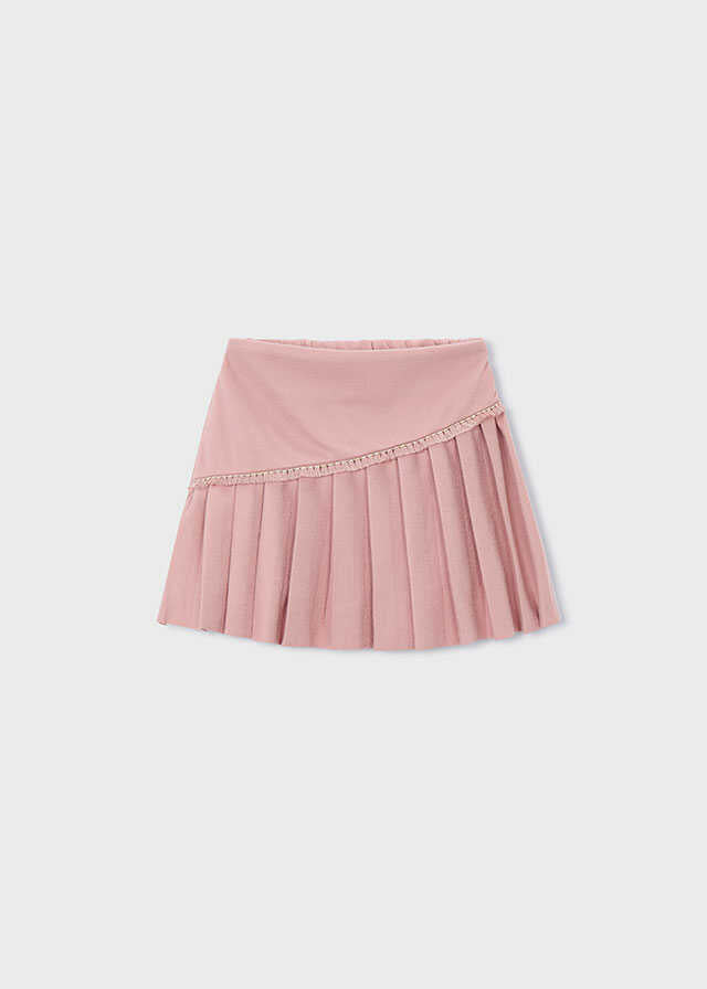 Falda pantalon punto plisada