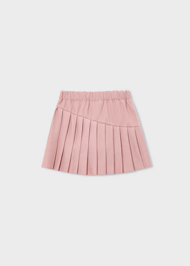 Falda pantalon punto plisada