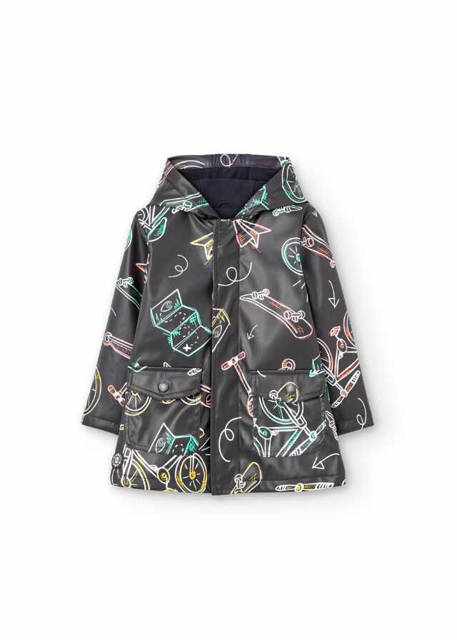 Impermeable con capucha