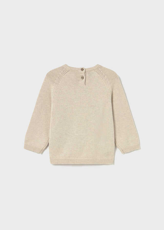 Jersey intarsia animal