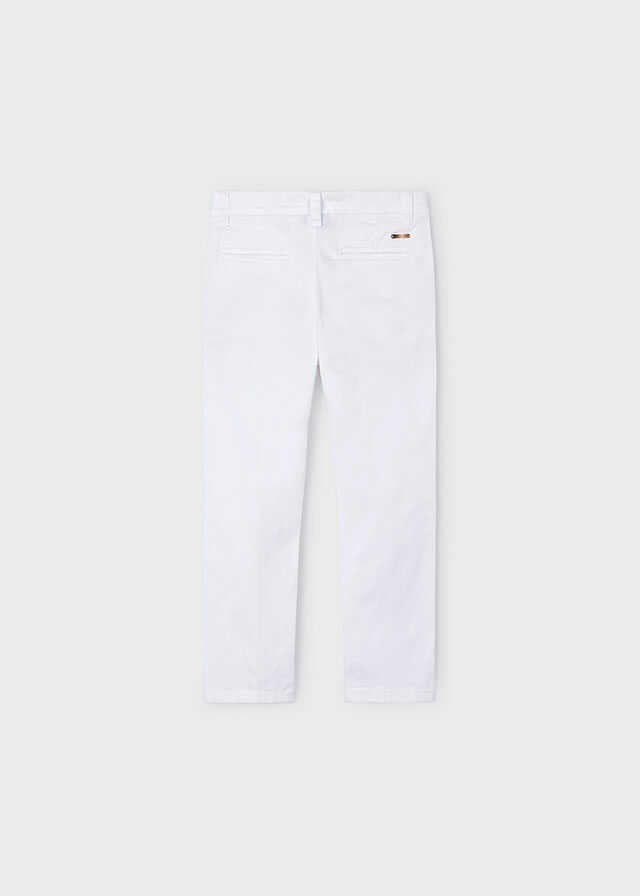 Pantalon chino sarga basico