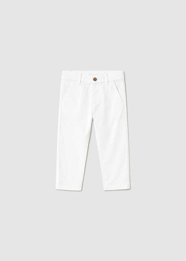 Pantalon chino sarga basico