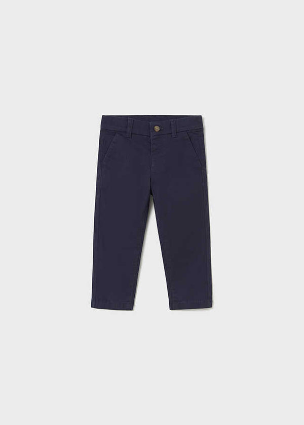Pantalon chino sarga basico