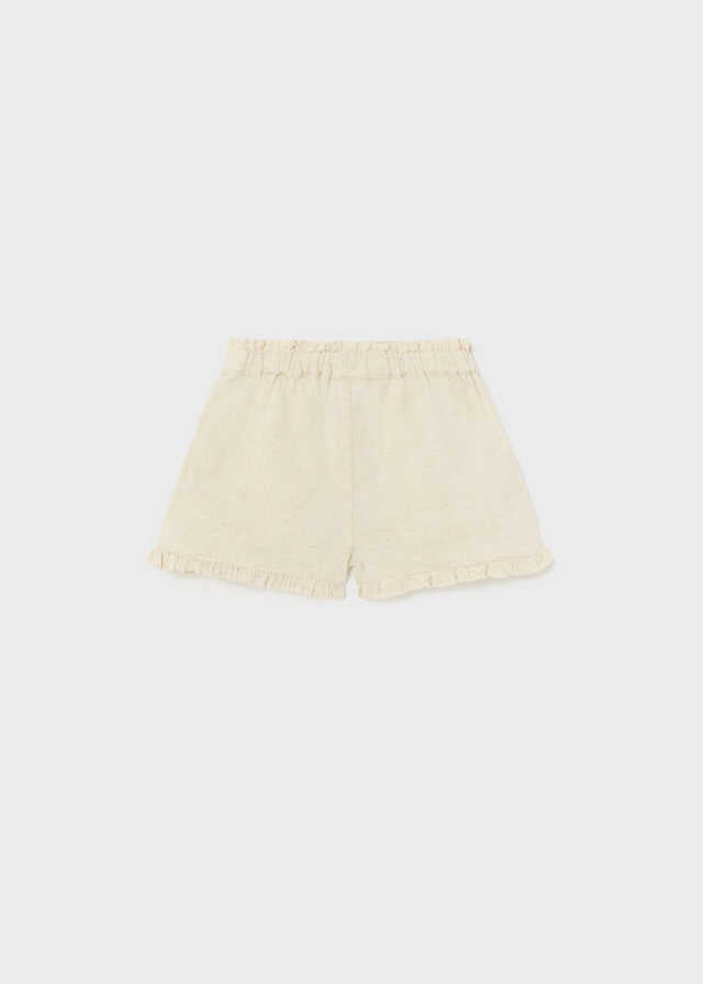 Pantalon corto lino