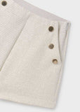 Pantalon corto punto tweed