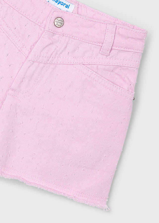 Pantalon corto sarga