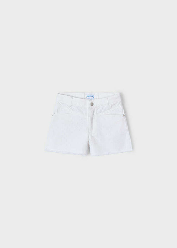 Pantalon corto sarga