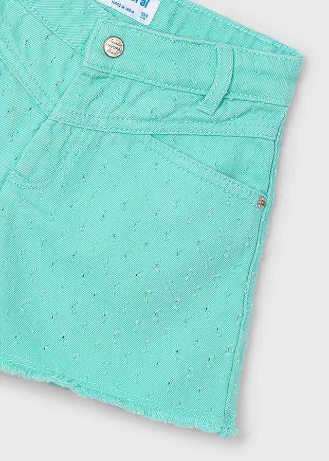 Pantalon corto sarga