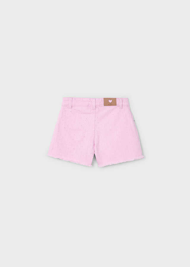 Pantalon corto sarga