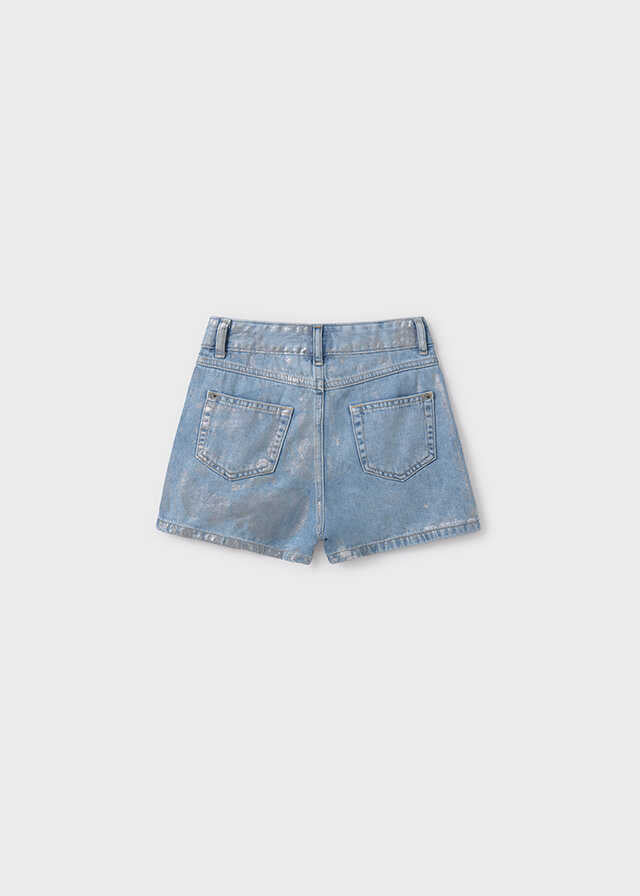 Pantalon corto tejano