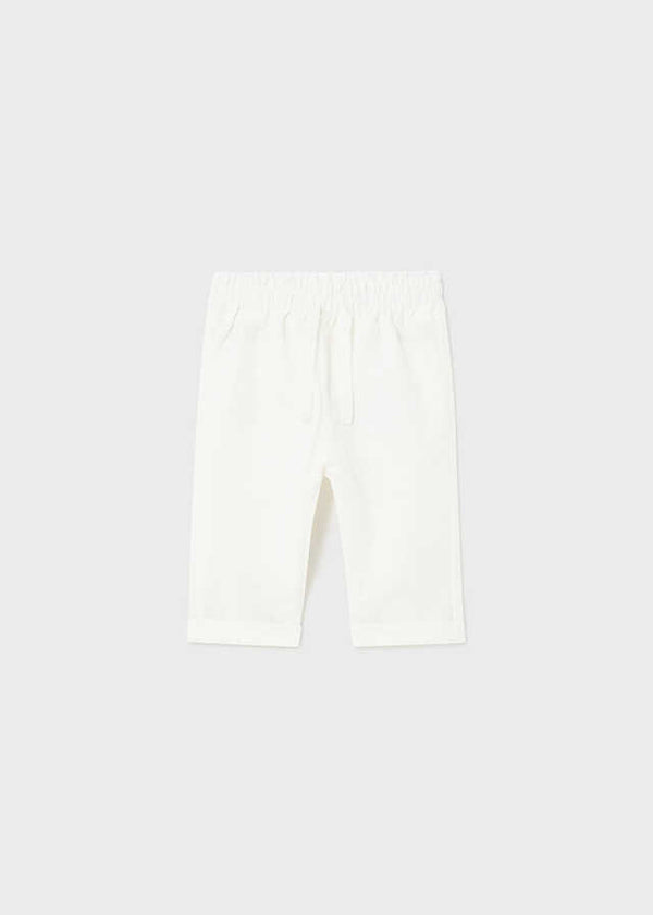 Pantalon largo lino
