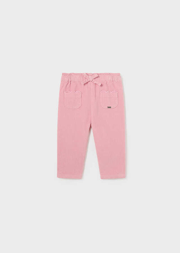 Pantalon largo pana