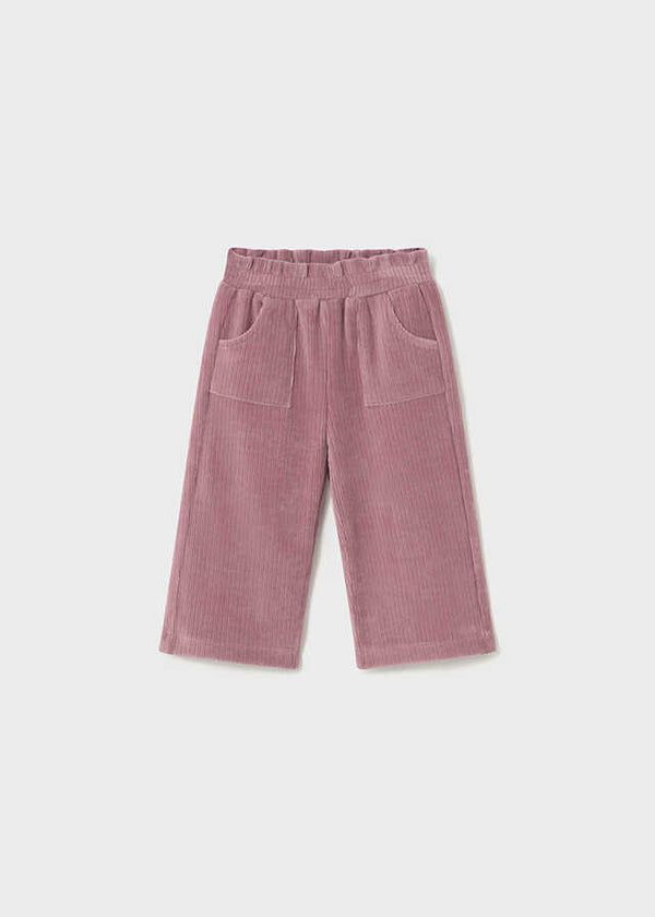 Pantalon largo punto pana