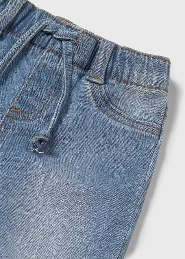 Pantalon largo tejano basico