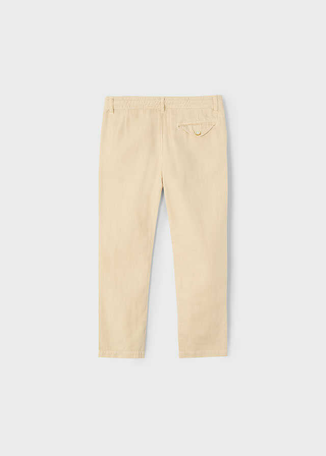 Pantalon lino delavado
