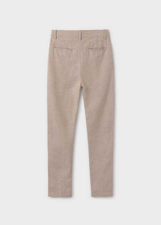 Pantalon natural suiting
