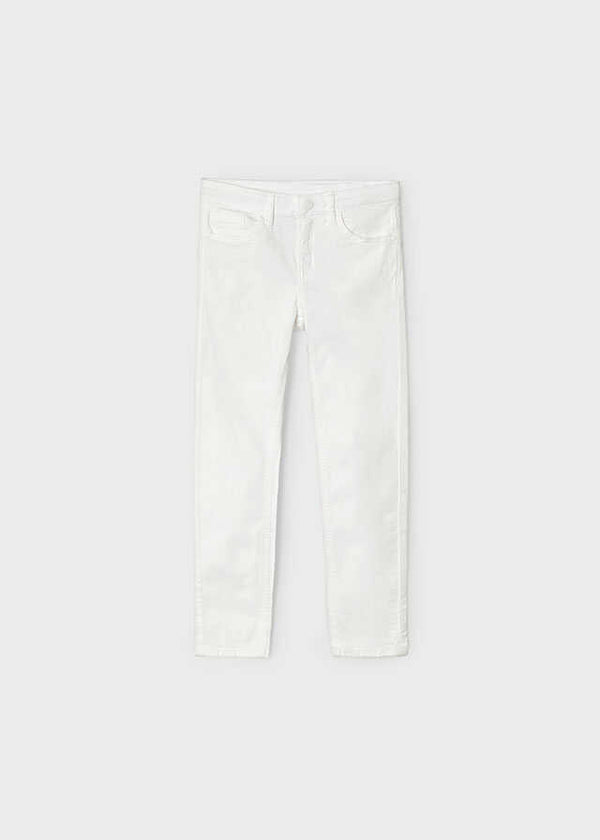 Pantalon sarga slim fit basic