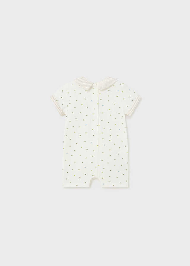 Pelele punto corto cuello