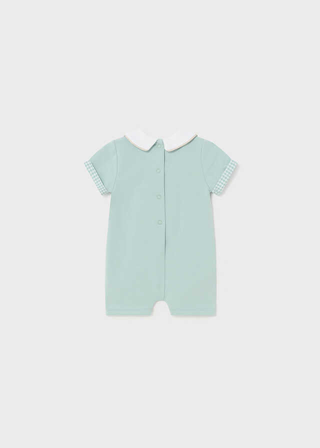 Pelele punto corto cuello