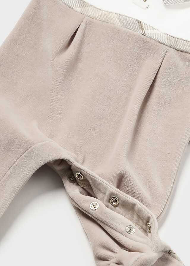 Pelele tundosado cuello