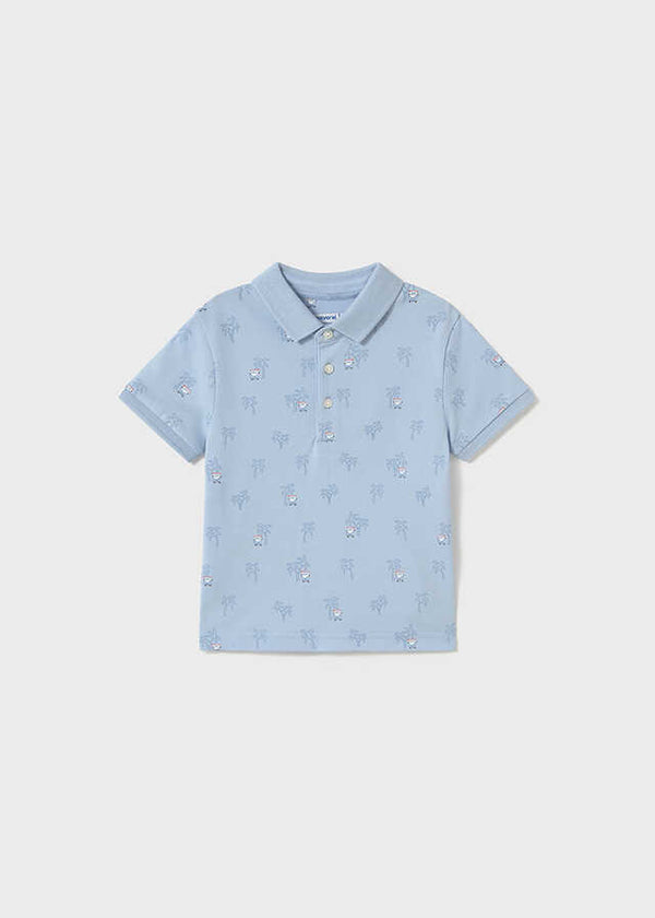 Polo m/c estampado