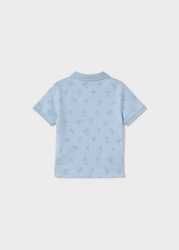 Polo m/c estampado