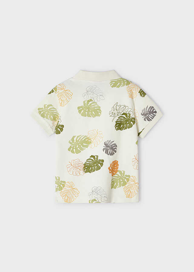 Polo m/c estampado