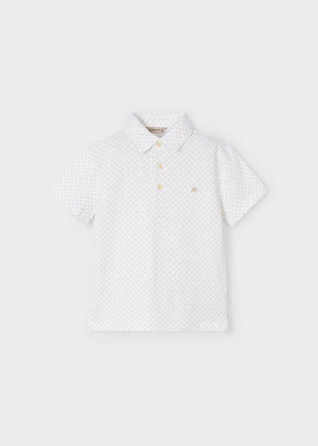 Polo m/c estampado