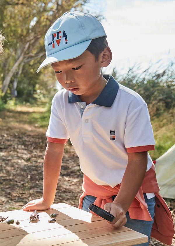 Polo m/c print