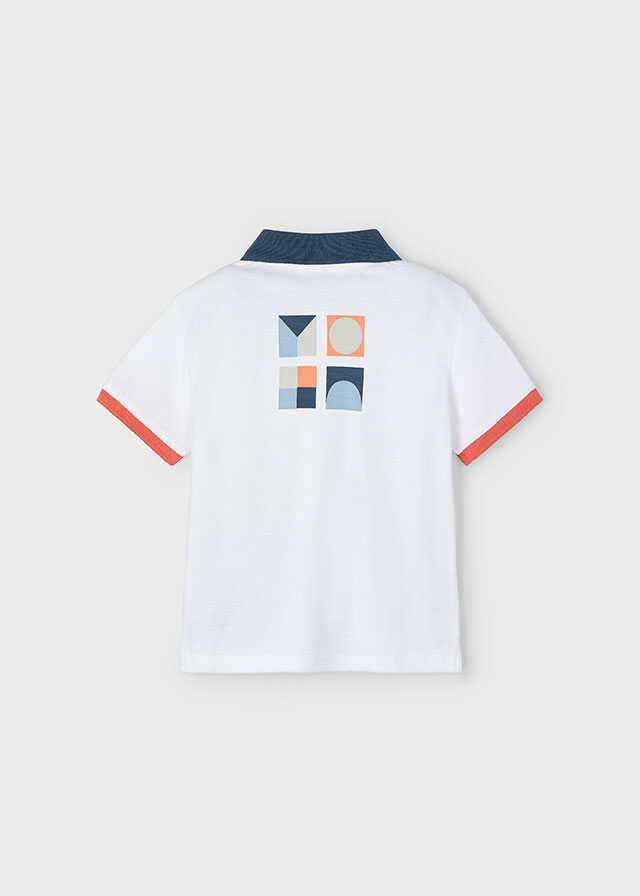 Polo m/c print