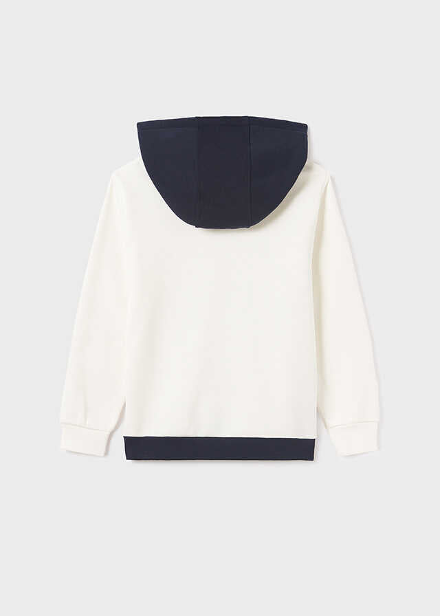 Pullover contrastes