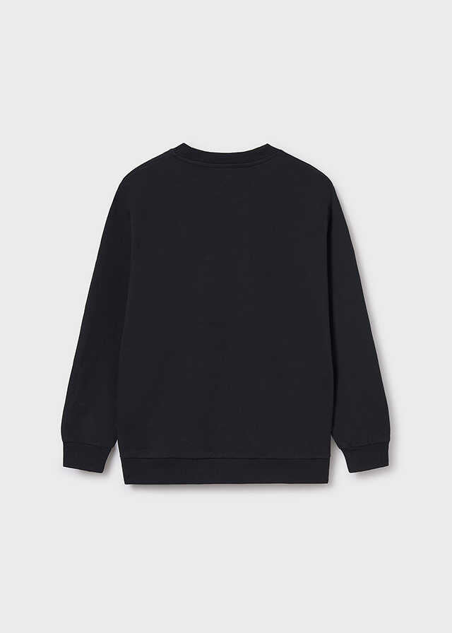 Pullover print embossed