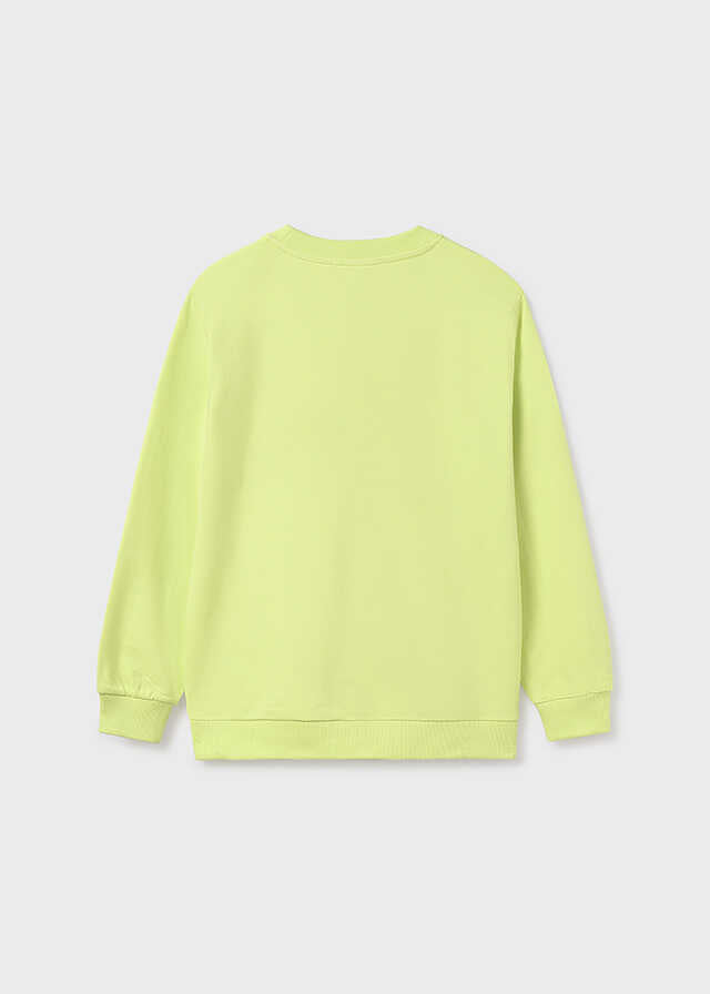 Pullover print embossed