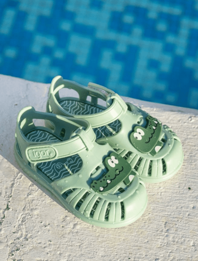 Sandalia Tobby Croco